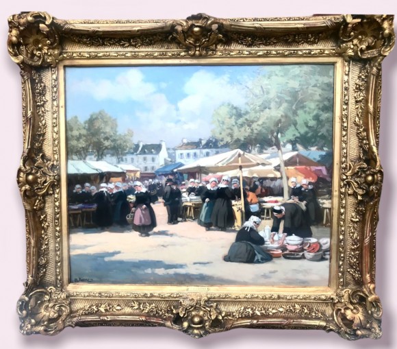 Marché en sud Finistère