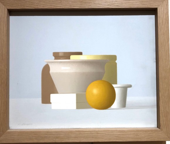 Nature morte à la sphère jaune 