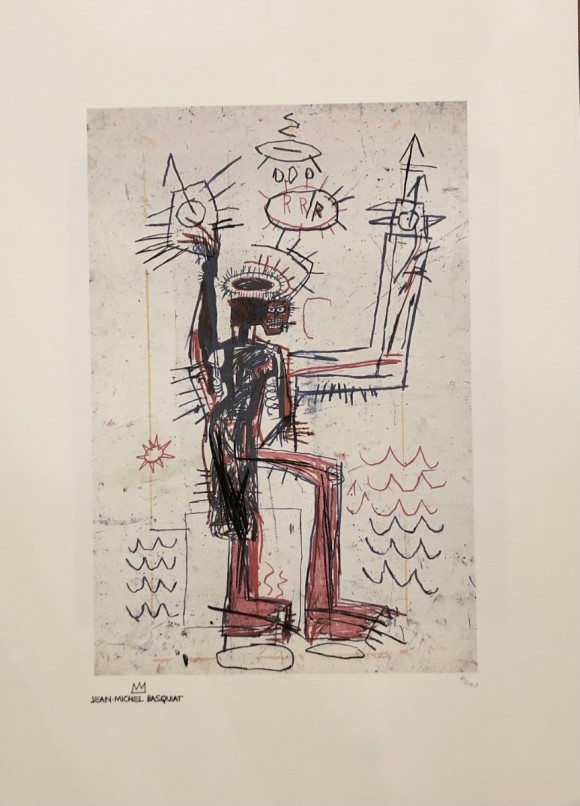 sérigraphie d'art, Jean-Michel BASQUIAT 