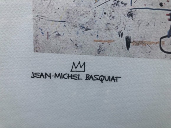 sérigraphie d'art, Jean-Michel BASQUIAT 
