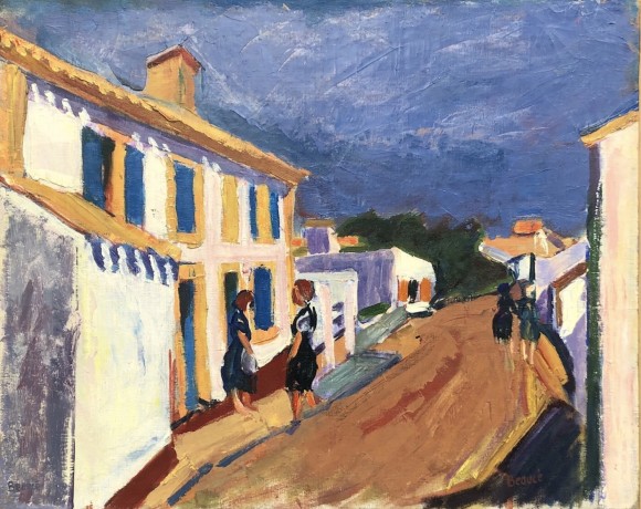 Une rue à l'Ile de Ré