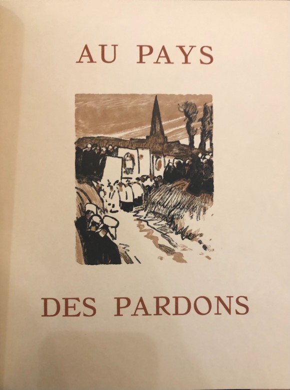 Pardon de Tréguier. LE BRAZ Anatole, Mathurin Méheut.au pays des Pardons. 