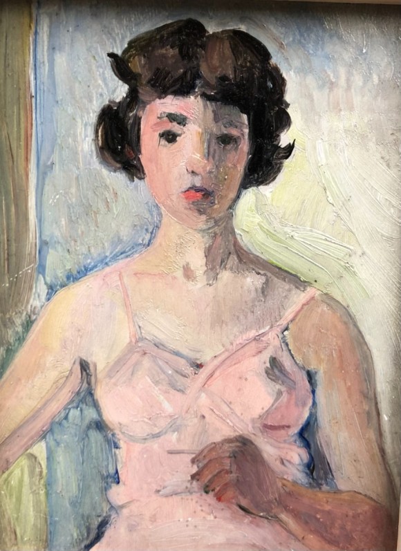 Portrait d'une jeune femme 