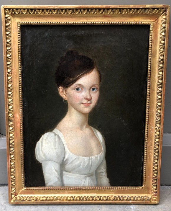 Portrait d'une jeune fille 