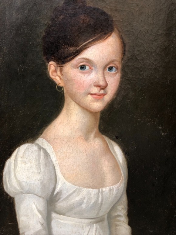 Portrait d'une jeune fille 