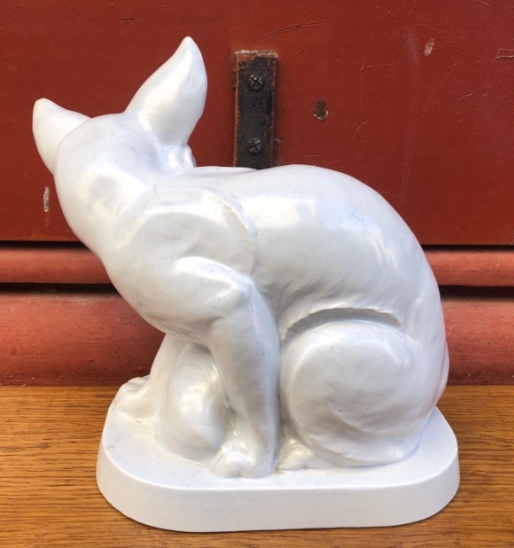 Fennec en céramique émaillée 