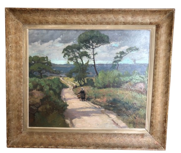 Sur le chemin en Bretagne 