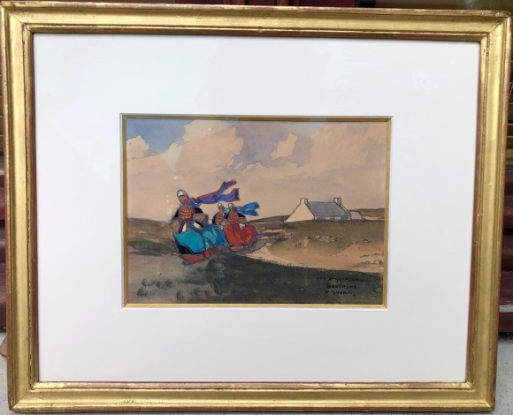 "Les Bigoudennes", Bretagne  par Ernest Guérin 