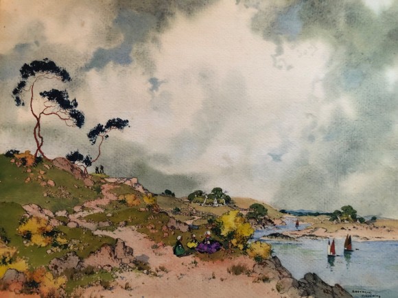 Bretagne par Ernest Gu&eacute;rin