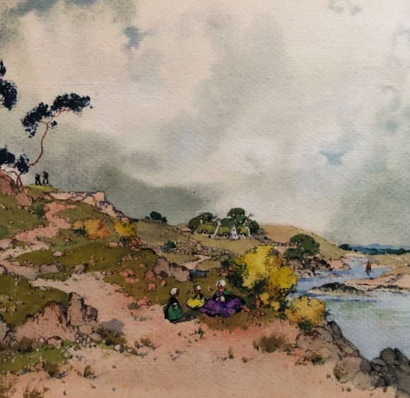 Bretagne par Ernest Gu&eacute;rin