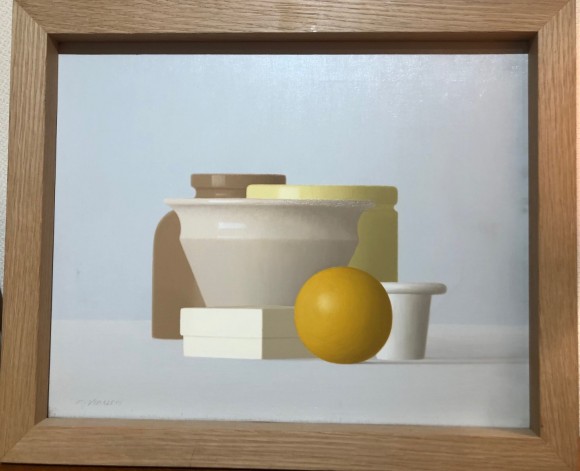 Nature morte à la sphère jaune 