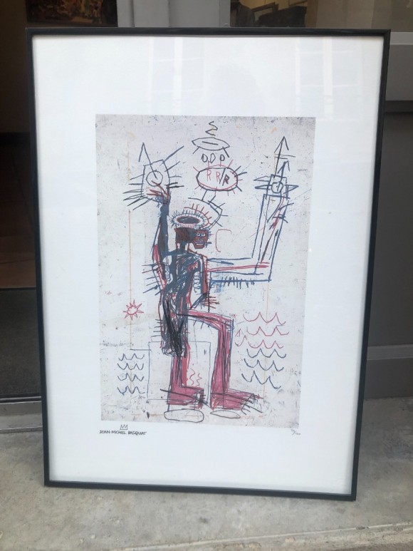 sérigraphie d'art, Jean-Michel BASQUIAT 