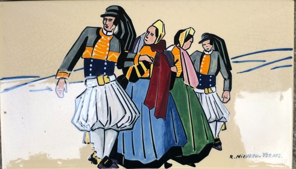 La danse bretonne ( Pont-l'Abbé) 