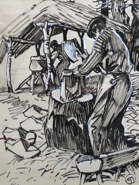 Sabotier Breton par Mathurin MÉHEUT 