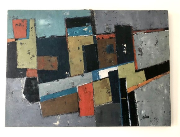 composition abstraite par Pierre Quidu 