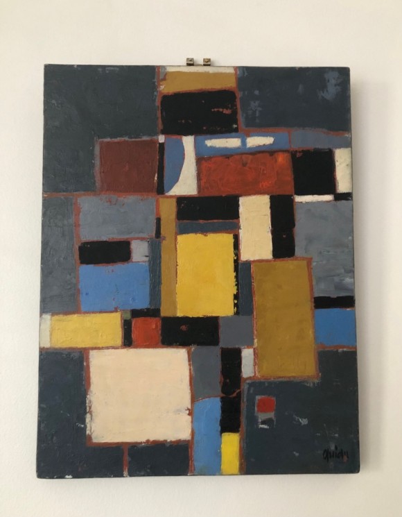 composition abstraite Pierre Quidu 