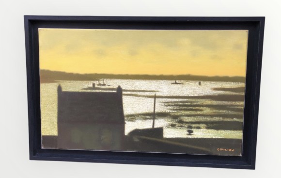 Le soir sur l'aber Wrac'h