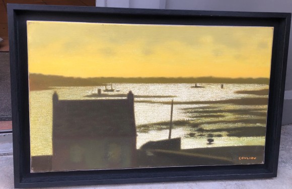 Le soir sur l'aber Wrac'h