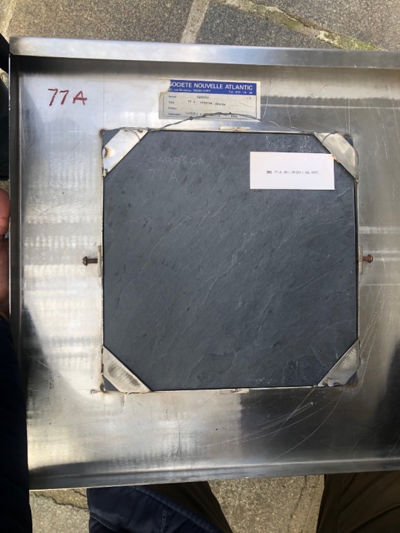 Ardoise sculpt&eacute;e