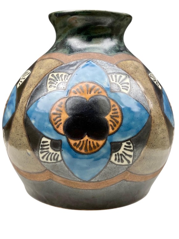vase Odetta à décors de médaillons stylisés