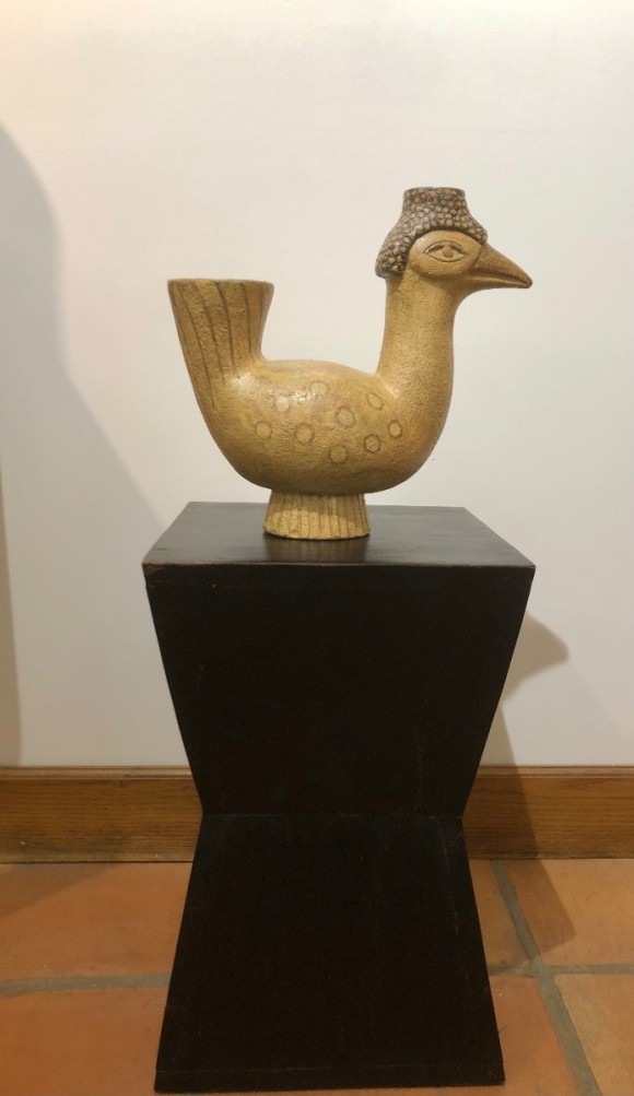 Oiseau en grès
