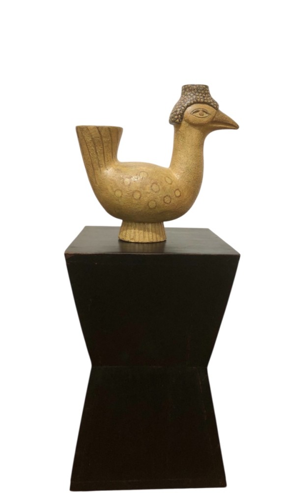 Oiseau en grès